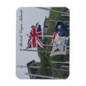 Flags @ Jungfrau Gorda Magnet (Vertikal)