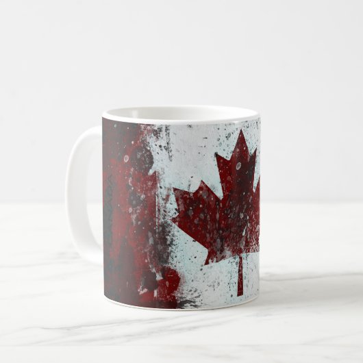 Flags: Kanada Kaffeetasse (Vorderseite Links)