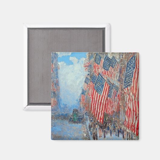 Flags Magnet (Vorderseite/Rückseite)