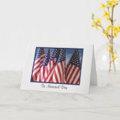 Flags mit Clouds-Gedenkkarte Karte (Gelbe Blume)