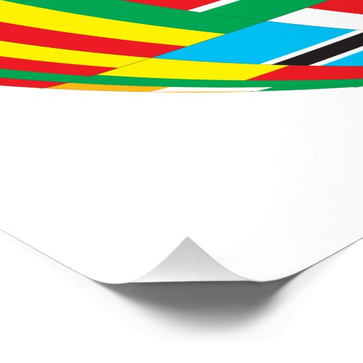 FLAGS OF THE WORLD POSTER (Ecke)