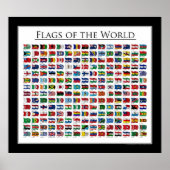 Flags of the World - Poster aktualisiert 2011 (Vorne)