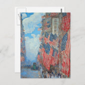 Flags Postkarte (Vorne/Hinten)