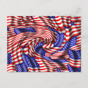 Flags Postkarte