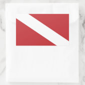 Flags Rechteckiger Aufkleber (Tasche)