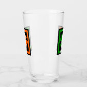 Flags-Streifen für irisches Kleeblatt Glas (Links)