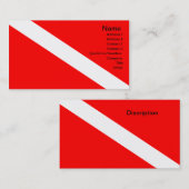 Flags Visitenkarte (Vorne/Hinten)