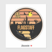 Flagstaff, Arizona Aufkleber (Blatt)