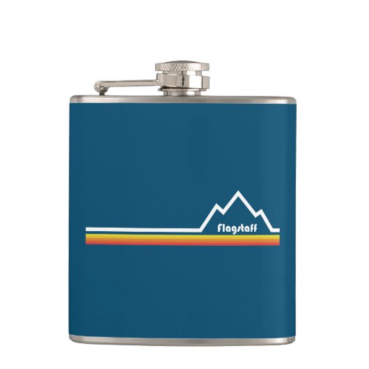 Flagstaff, Arizona Flachmann (Vorderseite)