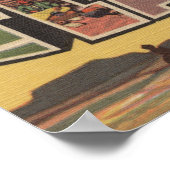 Flagstaff, Arizona - Große Buchstabenszenen Poster (Ecke)