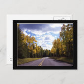 Flagstaff Arizona im Herbst Postkarte (Vorne/Hinten)