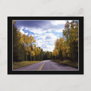 Flagstaff Arizona im Herbst Postkarte