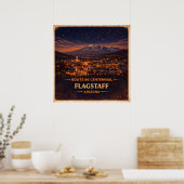 Flagstaff Arizona Jahrhundertfeier Poster (Küche)