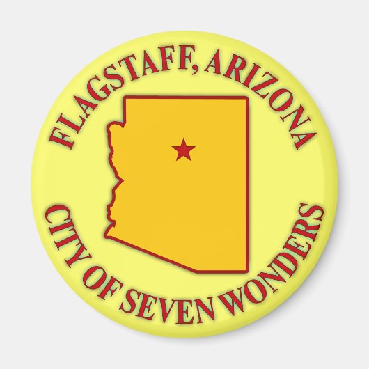 Flagstaff, Arizona Magnet (Vorne)