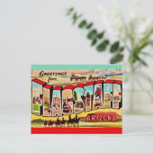 Flagstaff Arizona Postkarte (Stehend Vorderseite)