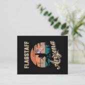 Flagstaff Arizona Postkarte (Stehend Vorderseite)