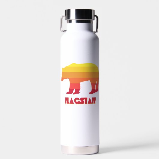 Flagstaff Arizona Rainbow Bear Trinkflasche (Vorne)