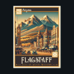 Flagstaff, Arizona | VINTAG Postkarte<br><div class="desc">Mit unserer Vintagen Postkarte, einer faszinierenden Ode an die malerische Stadt Flagstaff, Arizona, können Sie sich auf eine Zeitreise begeben. Diese bezaubernde Postkarte lädt Sie ein, die vergangene Schönheit von Flagstaff zu entdecken, und macht sie zu einer idealen Ergänzung Ihrer Sammlung, zu einem reizvollen Geschenk oder zu einem nostalgischen Spaziergang...</div>