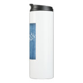 Flagstaff Arizona Wood Grain Thermosbecher (Nach rechts gedreht)