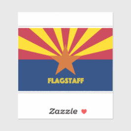 Flagstaff Flag Aufkleber