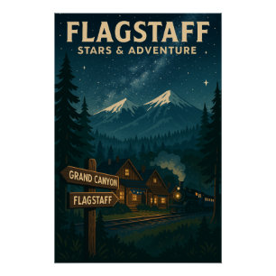 Flagstaff - Tor zum Grand Canyon Poster