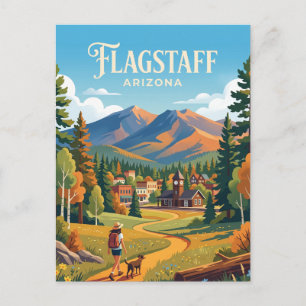Flagstaff USA Postkarte