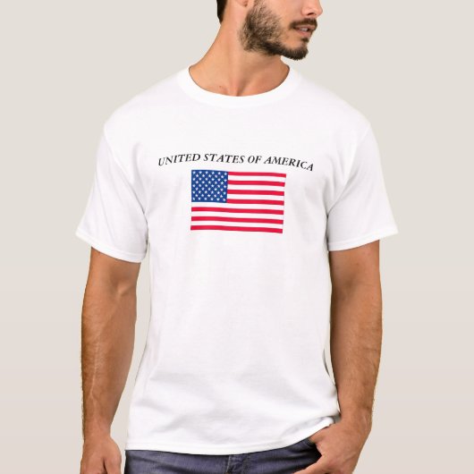 flagus, USA T-Shirt (Vorderseite)