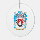 Flaherty Wappen - Familienwappen Keramikornament (Links)