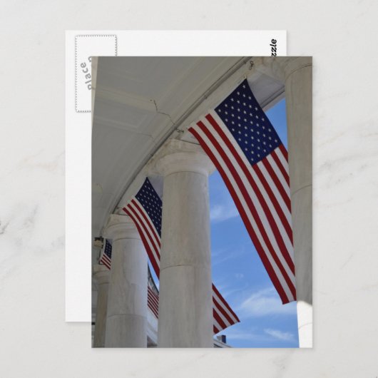 Flahnen Postkarte (Vorne/Hinten)