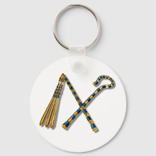 Flail and Crook von Tutankhamun Schlüsselanhänger