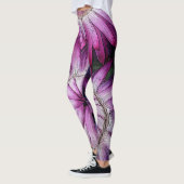 Flair für die Leggings Blumenblatt-der sexy (Links)