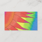 Flair-Geschäfts-Karte Visitenkarte (Rückseite)