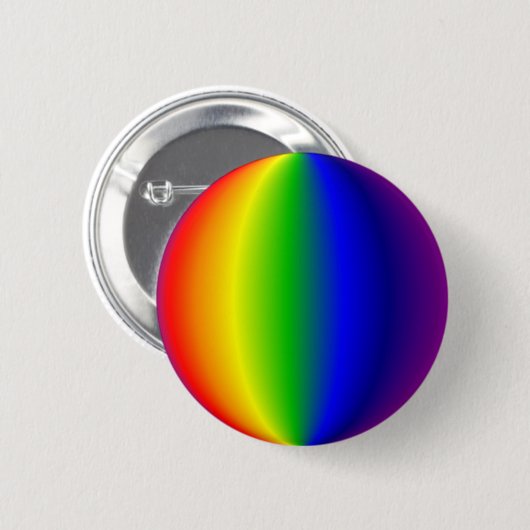 Flair - Regenbogen Button (Vorne & Hinten)
