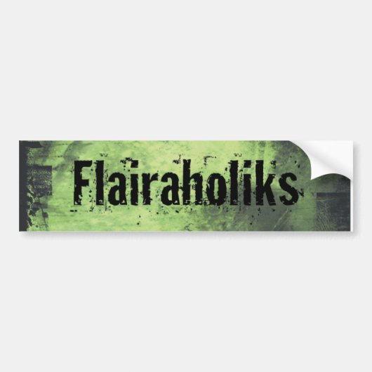 Flairaholiks Autoaufkleber (Vorne)