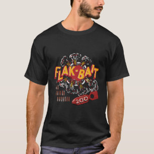 Flak-Bait Min B-26 Marauder Ww2 Nase Flak Bait T-Shirt
