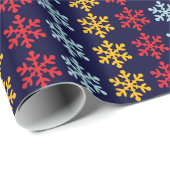 Flakes ~ Roll Gift Wrapping Paper FARBE CHANGE Geschenkpapier (Rolleneckpunkt)