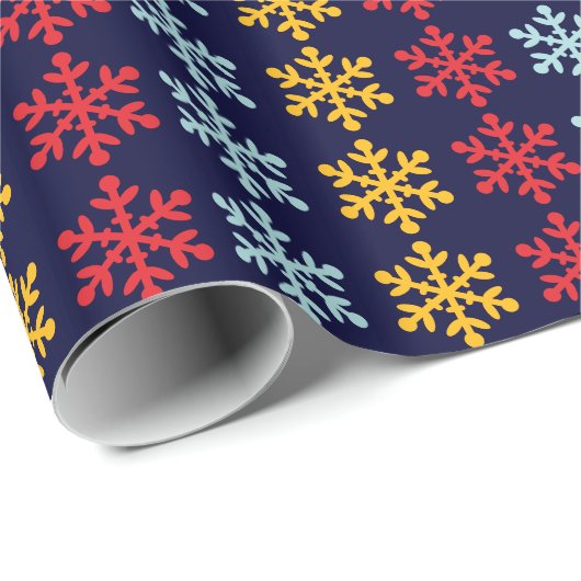 Flakes ~ Roll Gift Wrapping Paper FARBE CHANGE Geschenkpapier (Rolleneckpunkt)