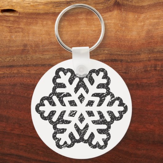 Flakey Key Chain Schlüsselanhänger (Vorderseite)