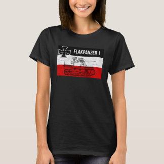 Flakpanzer Deutscher Infanterie WWII-Flacker T-Shirt