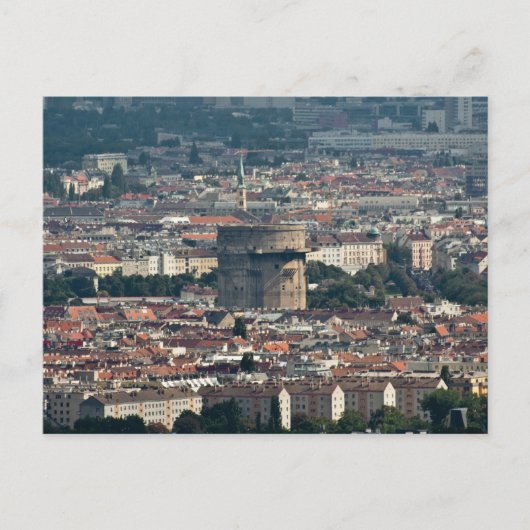 Flakturm Augarten Postkarte (Vorderseite)