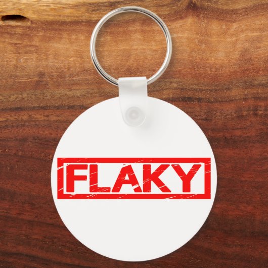 Flaky Briefmarke Schlüsselanhänger (Vorderseite)