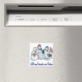 Flaky Friends Magnet (In Situ (Geschirrspüler))