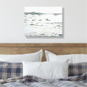 Flaky Paint Canvas Print Leinwanddruck (Insitu (Schlafzimmer))