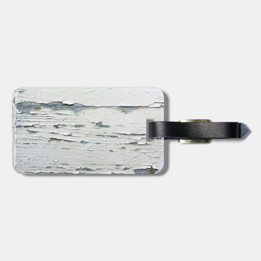 Flaky Paint Luggage Tag Gepäckanhänger (Rückseite horizontal)