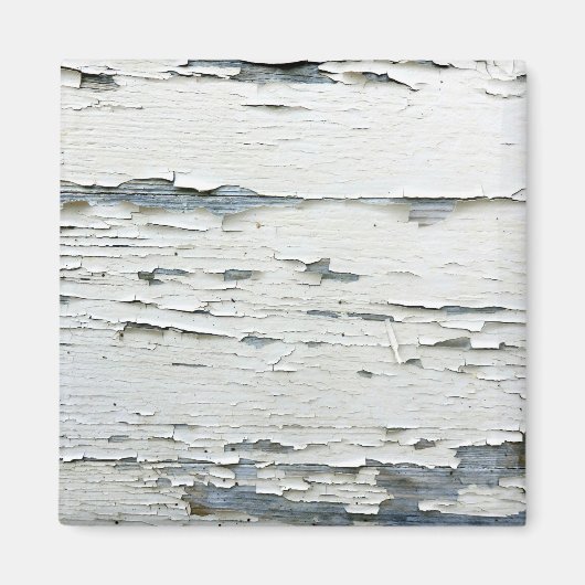 Flaky Paint Square Magnet (Vorne)