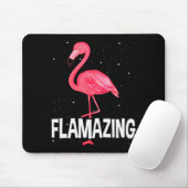 Flamazing Nk Flamingo Novelty Flamingo Lover Funny Mousepad (Mit Mouse)