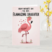 Flamazing Tochter Karte (Gelbe Blume)