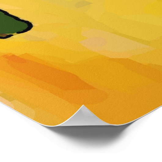 Flambeau beim Mardi Gras Parade Poster (Ecke)