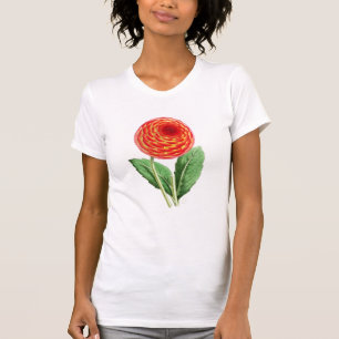 "Flambeau-Dahlie-" Vintage Illustration T-Shirt