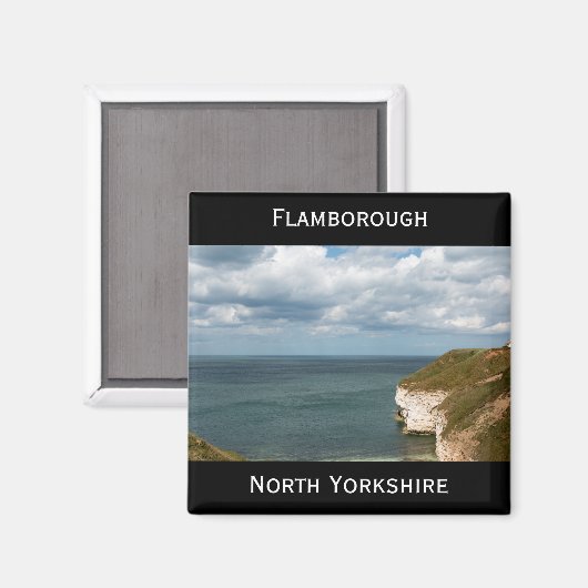 Flamborough Coast Magnet (Vorderseite/Rückseite)